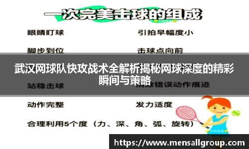 武汉网球队快攻战术全解析揭秘网球深度的精彩瞬间与策略